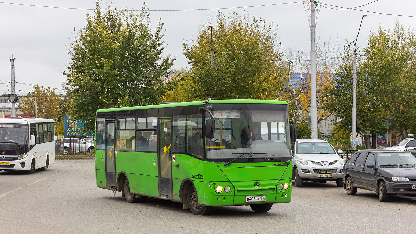 Свердловская область, Богдан А20111 № В 405 МТ 196