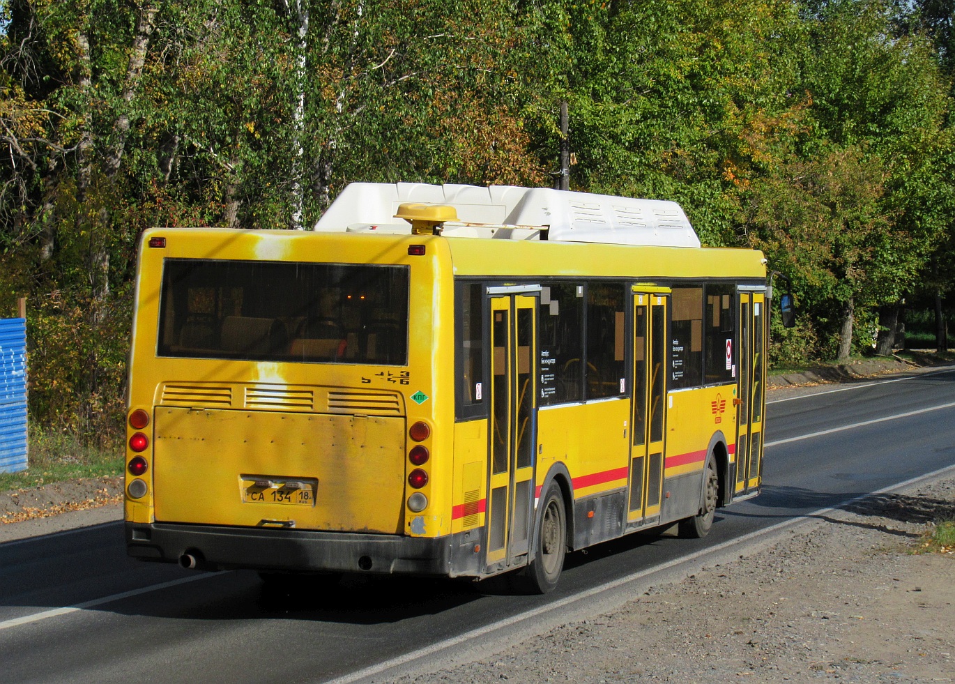 Удмуртия, ЛиАЗ-5256.57 № СА 134 18