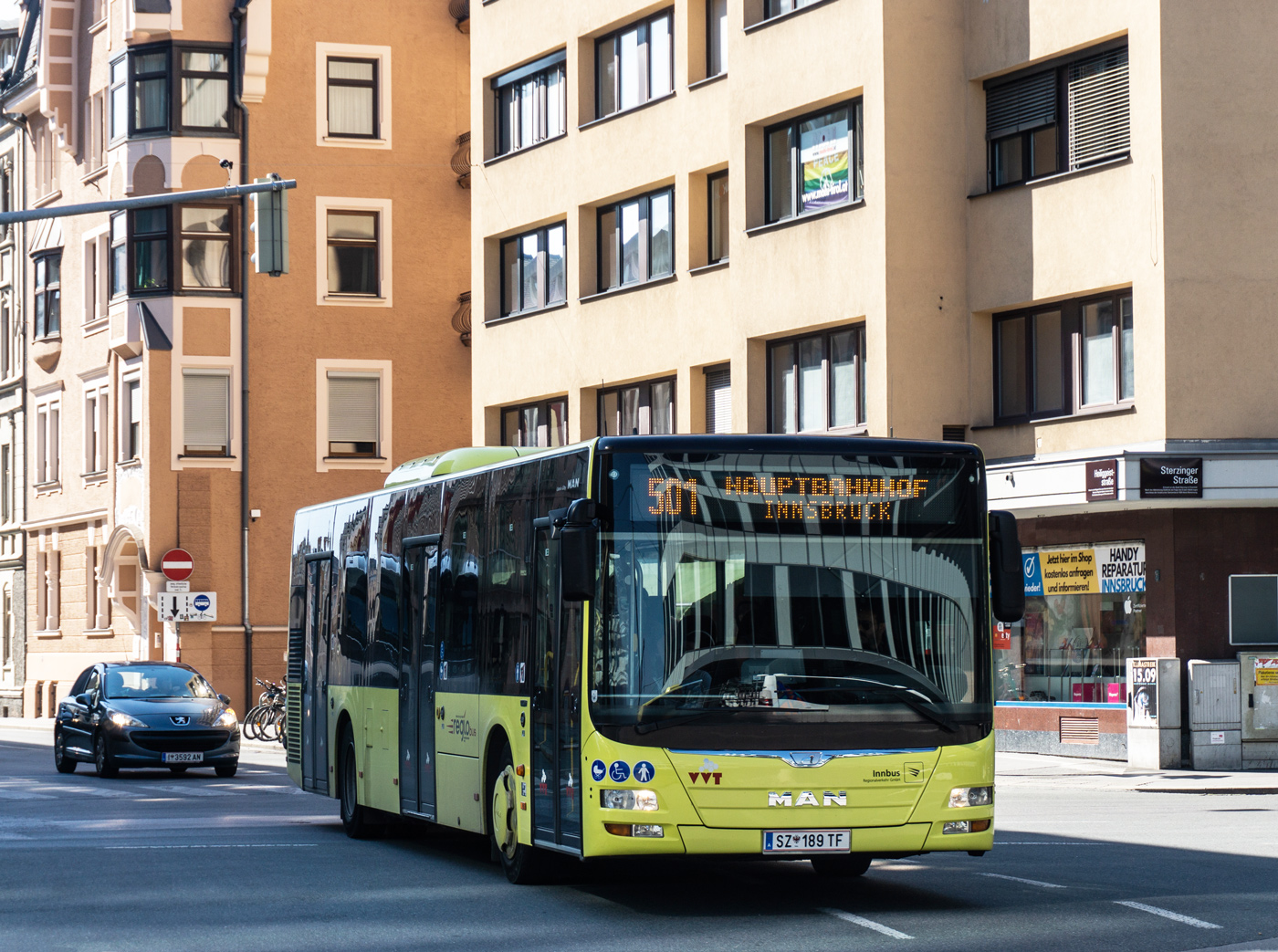 Австрия, MAN A21 Lion's City NL363 № SZ 189 TF