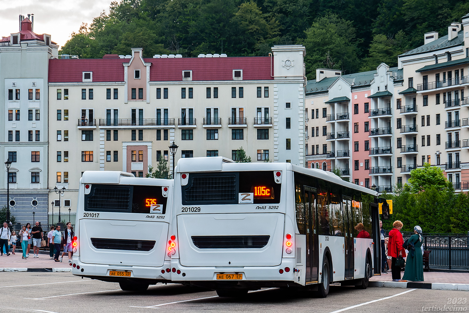 Krasnodar region, LiAZ-5292.65 Nr. 201029