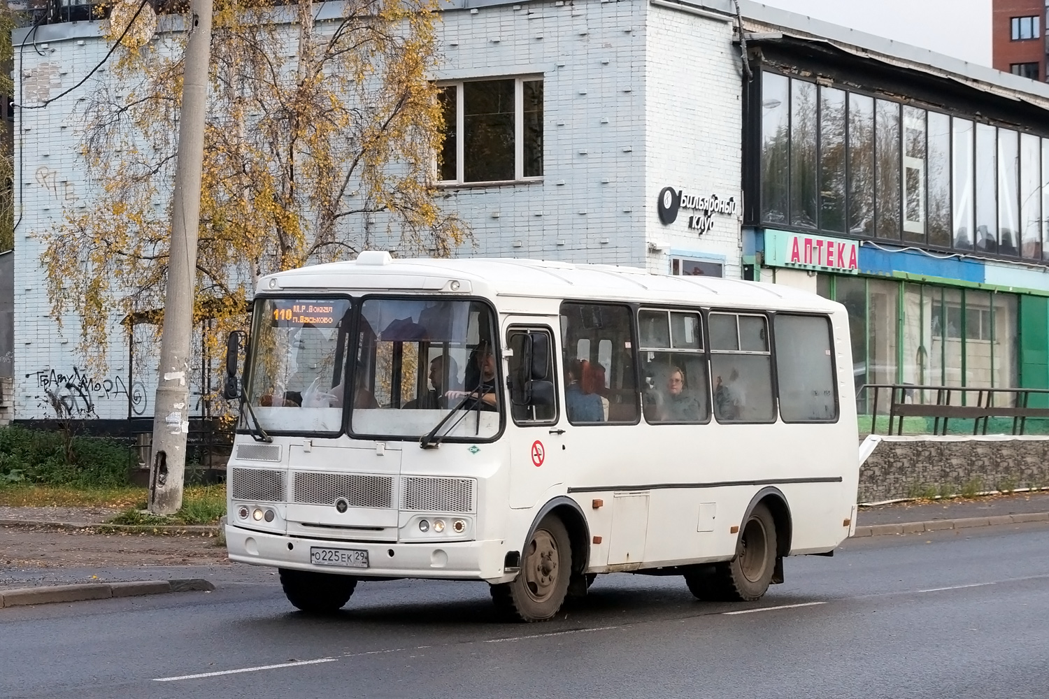 Архангельская область, ПАЗ-32054 № О 225 ЕК 29