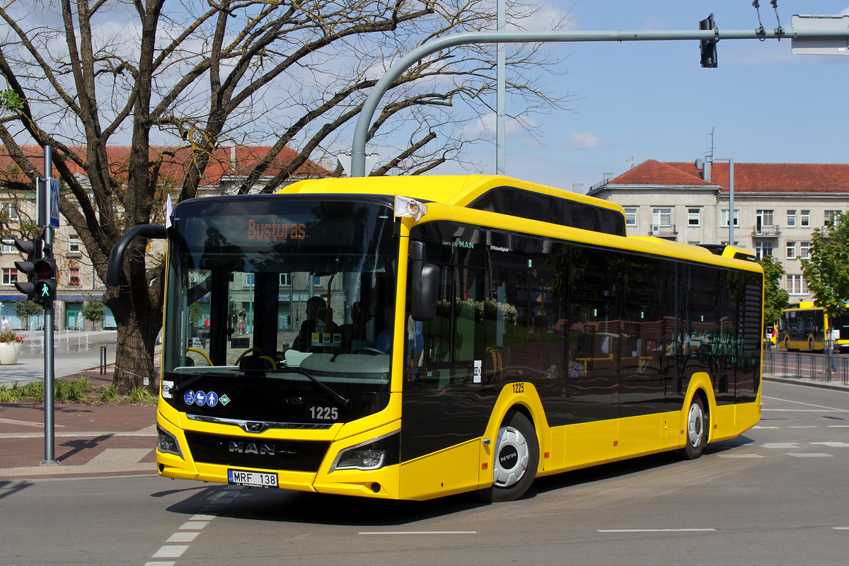 Lietuva, MAN 12C Lion's City 12 G NL280 EfficientHybrid № 1225; Lietuva — Presentation of the new buses of UAB "Busturas"