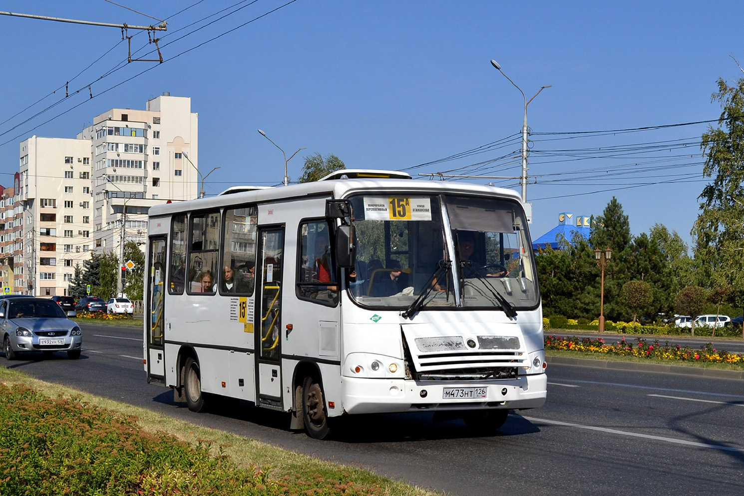 Ставропольский край, ПАЗ-320302-08 № М 473 НТ 126