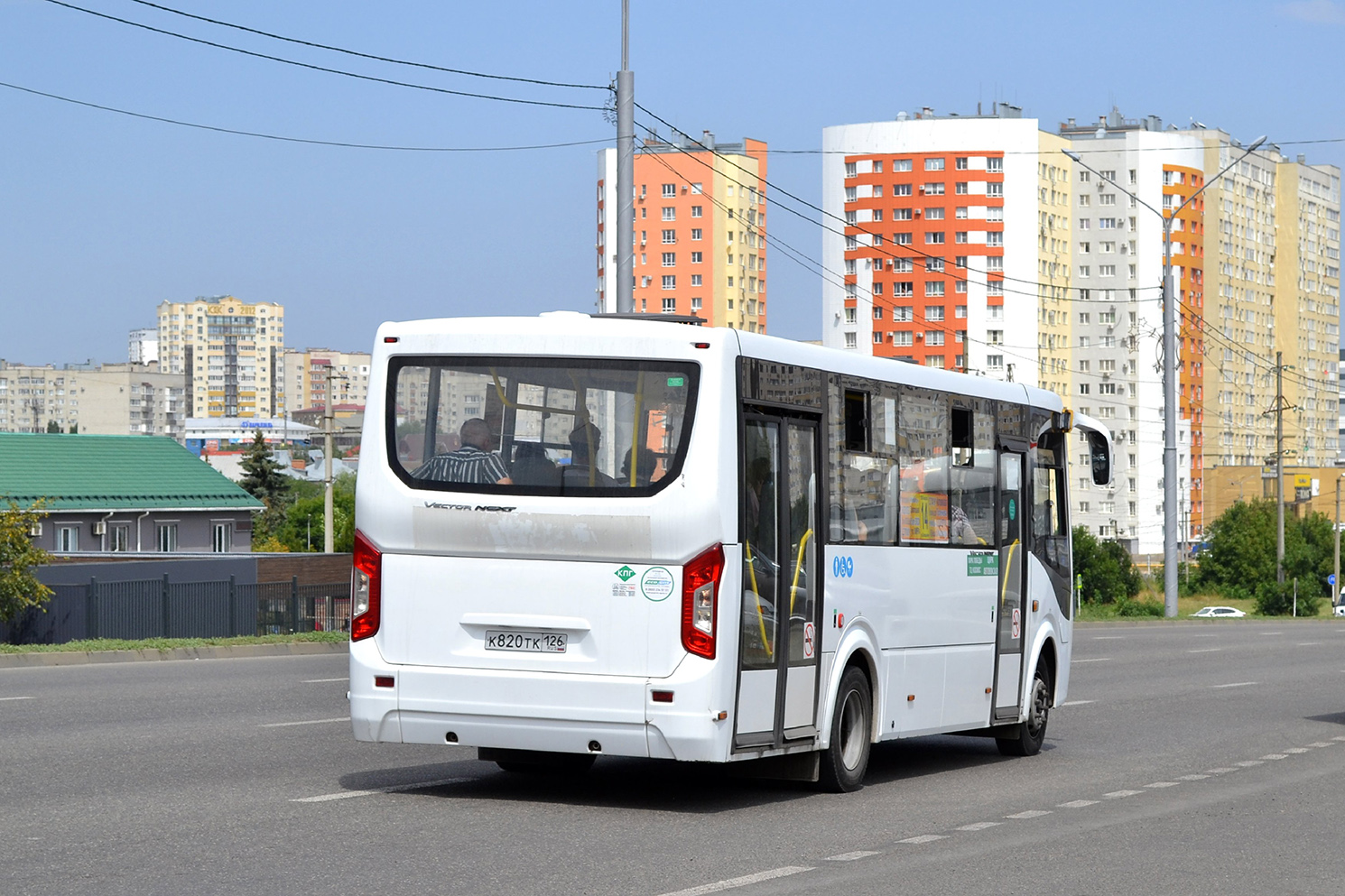 Sztavropoli határterület, PAZ-320415-04 "Vector Next" sz.: К 820 ТК 126