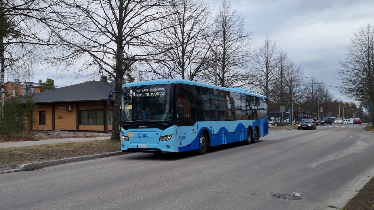 Финляндия, Scania Citywide LE Suburban № 343