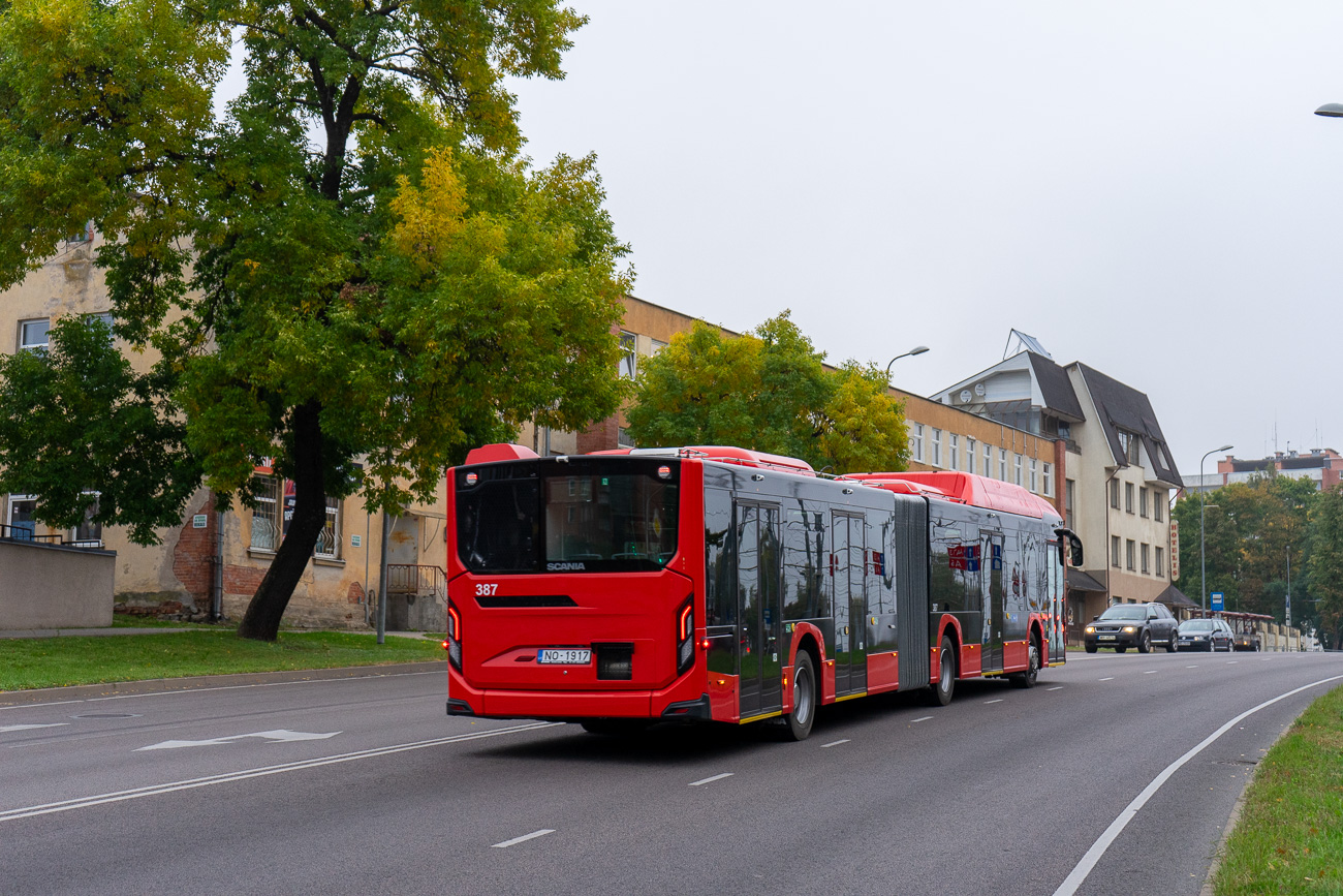 Латвия, Scania Citywide LFA II 17.9 № 387