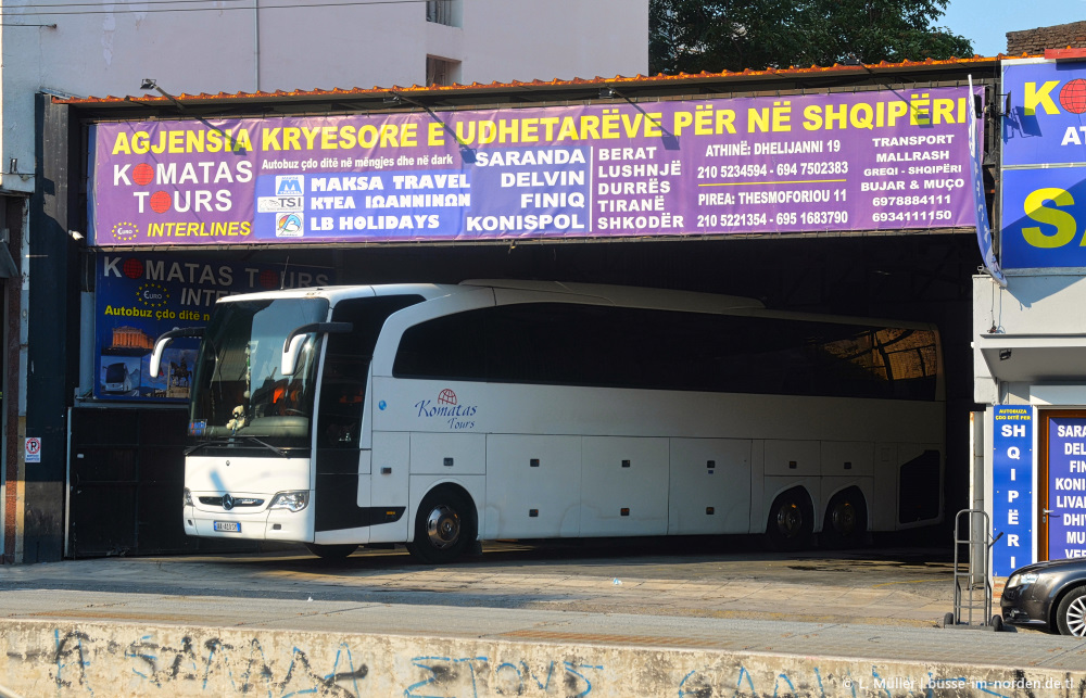 Албания, Mercedes-Benz Travego II L 17SHD № AA-410SY