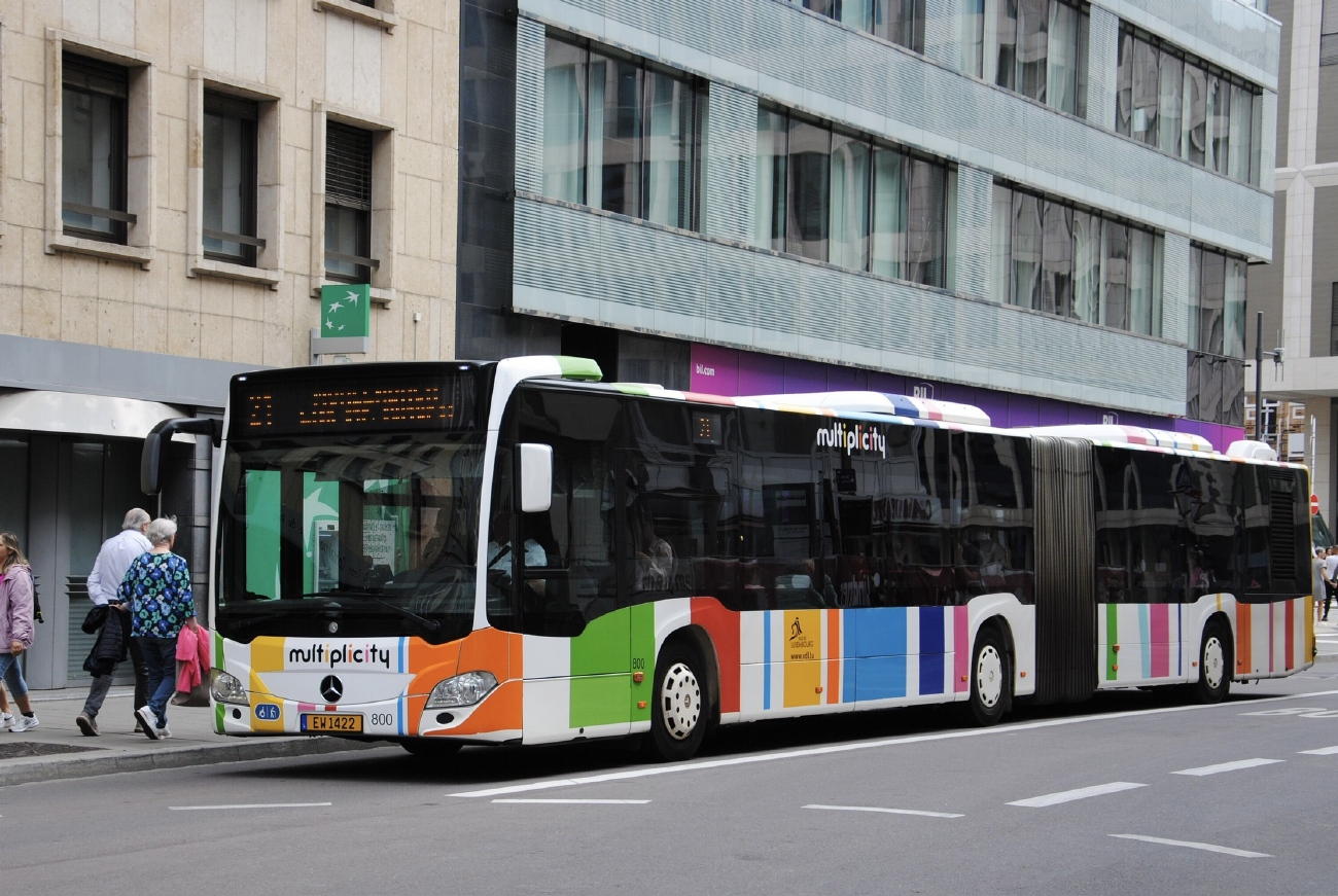 Люксембург, Mercedes-Benz Citaro C2 G № 800