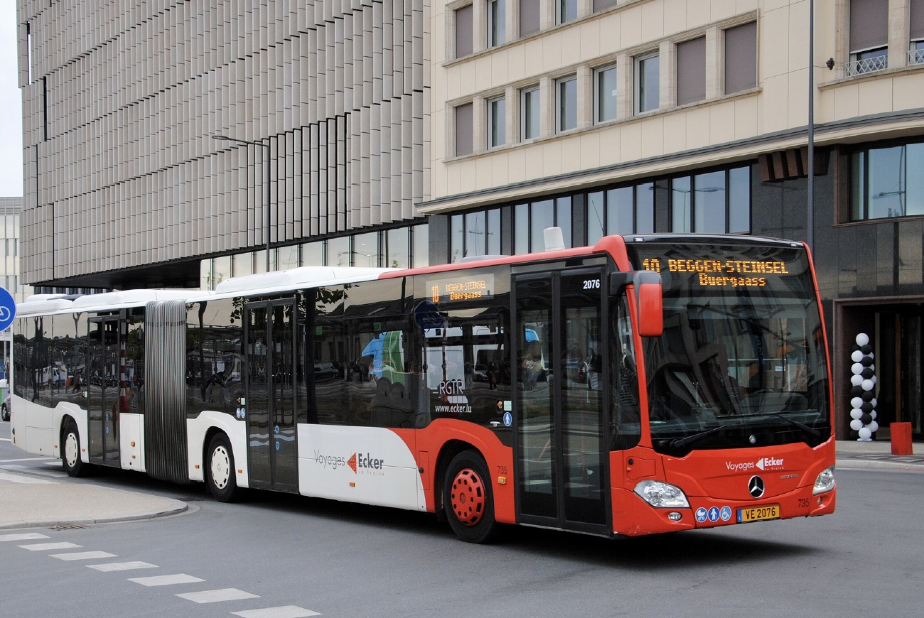Люксембург, Mercedes-Benz Citaro C2 G hybrid № 735