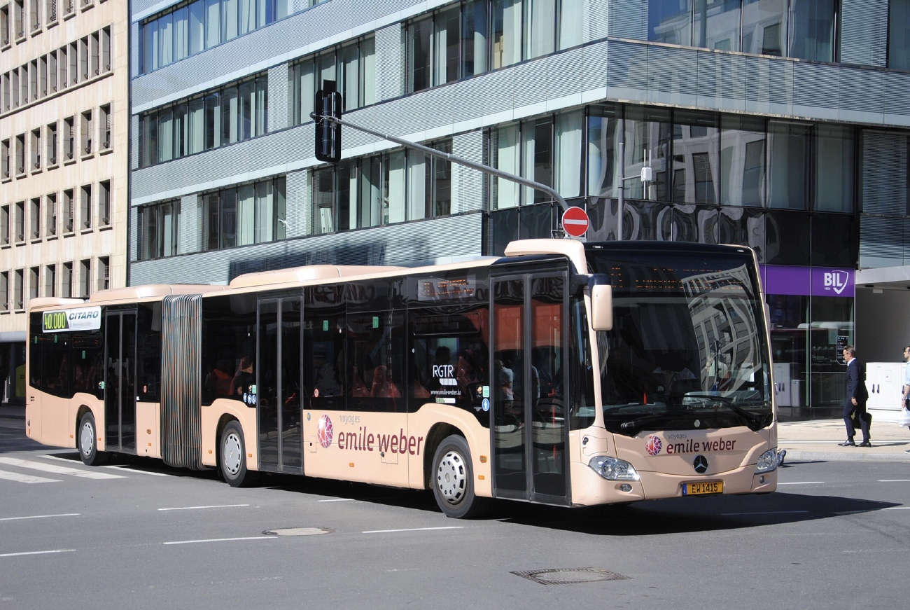 Люксембург, Mercedes-Benz Citaro C2 GÜ № EW 1415