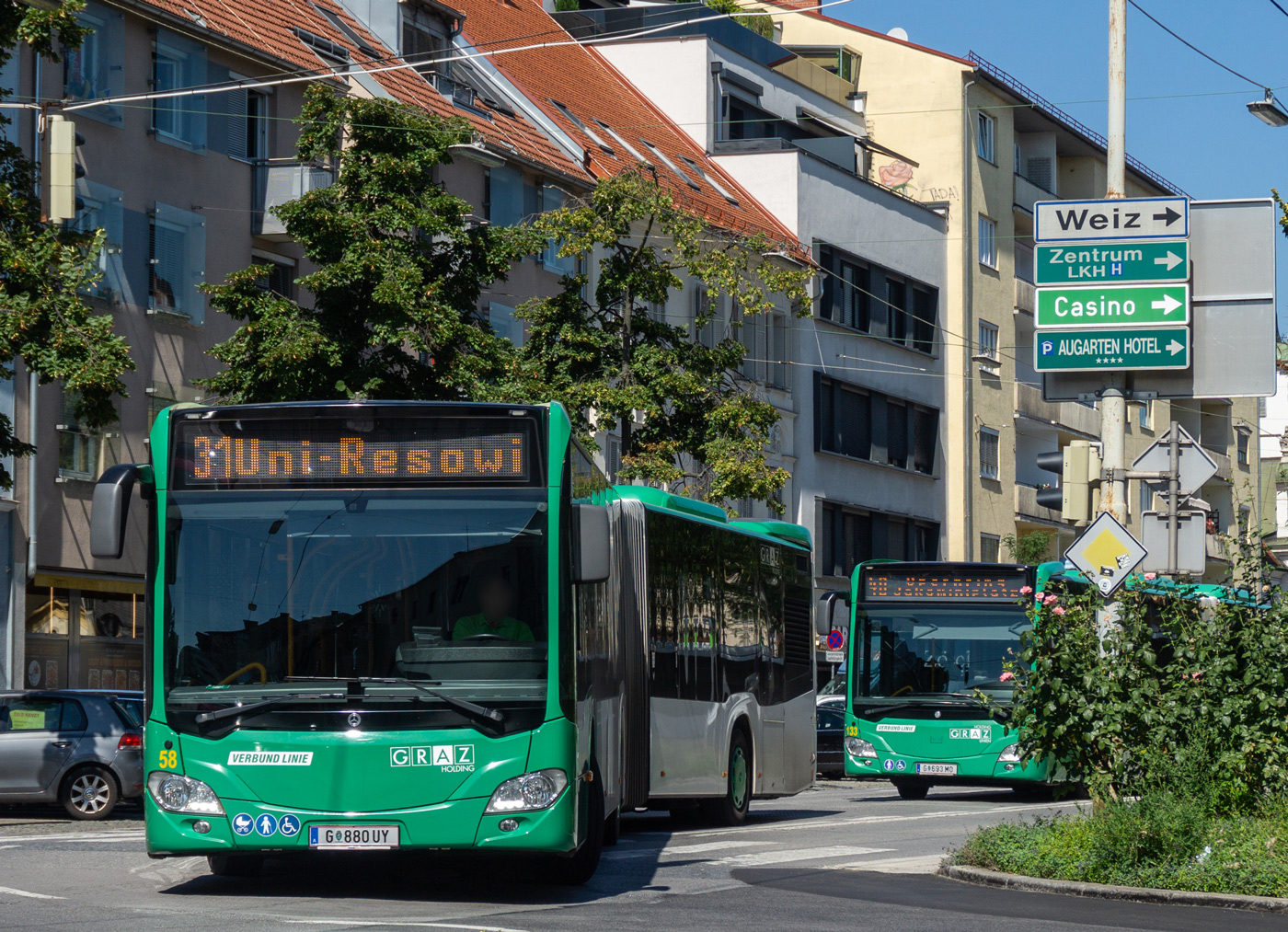 Австрия, Mercedes-Benz Citaro C2 G № 58