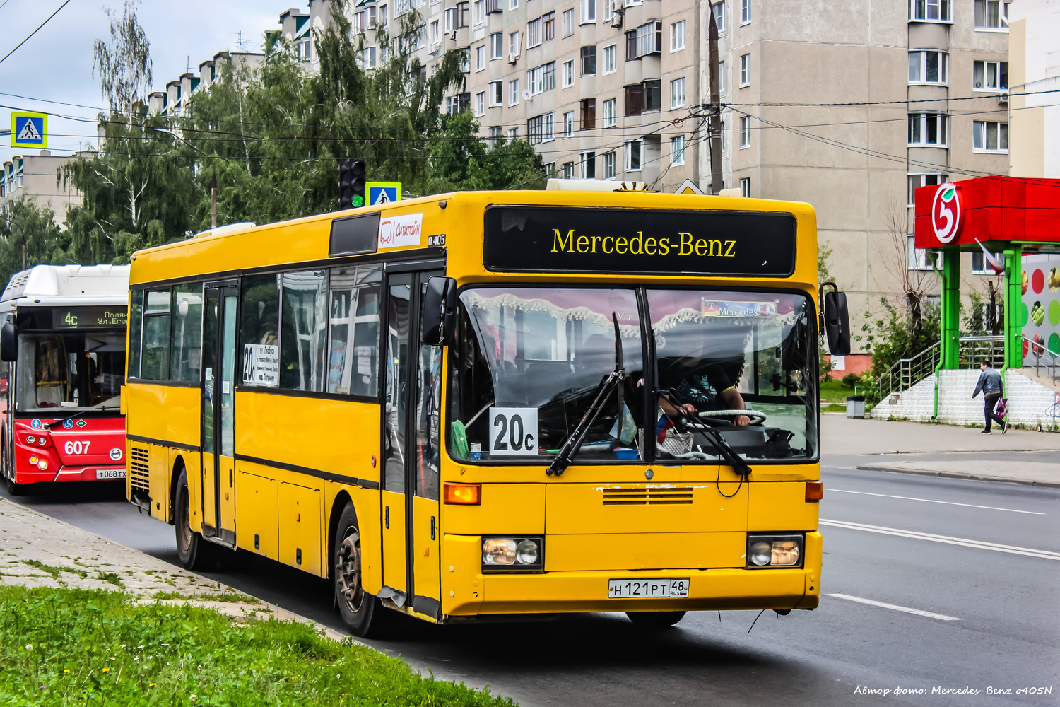 Владимирская область, Mercedes-Benz O405 № Н 121 РТ 48