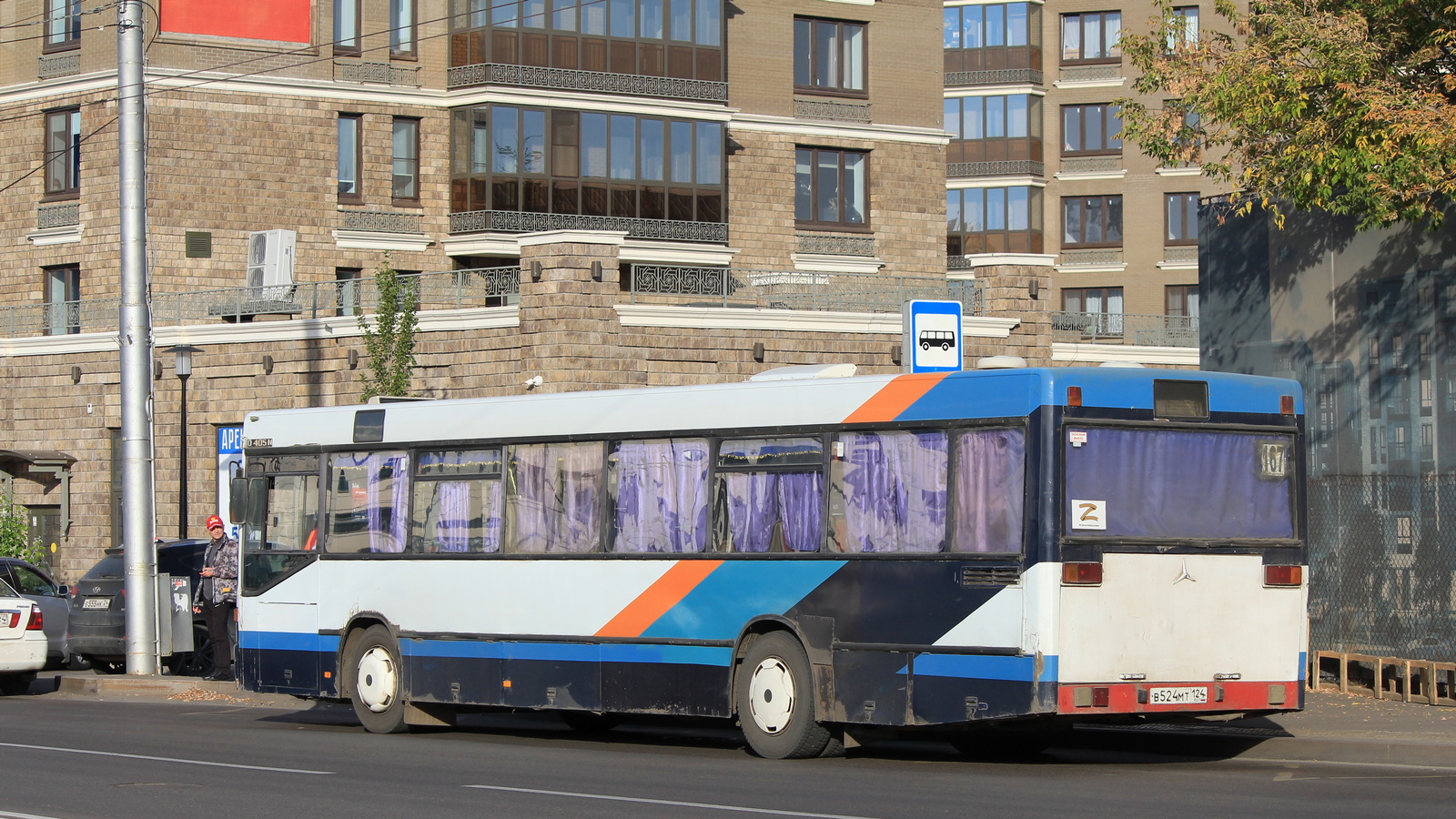 Красноярский край, Mercedes-Benz O405N № В 524 МТ 124