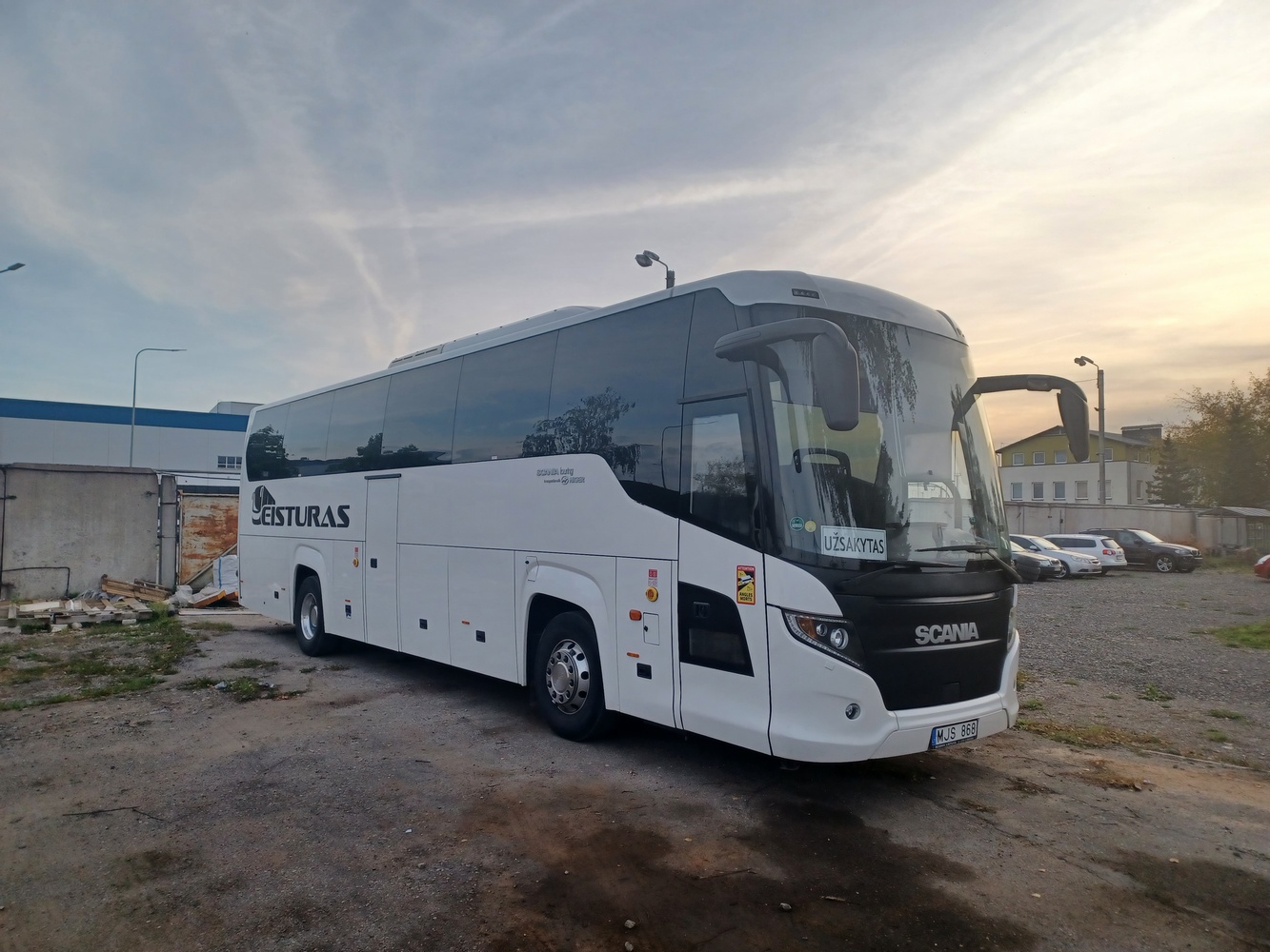 Литва, Scania Touring HD 12.0 № MJS 868