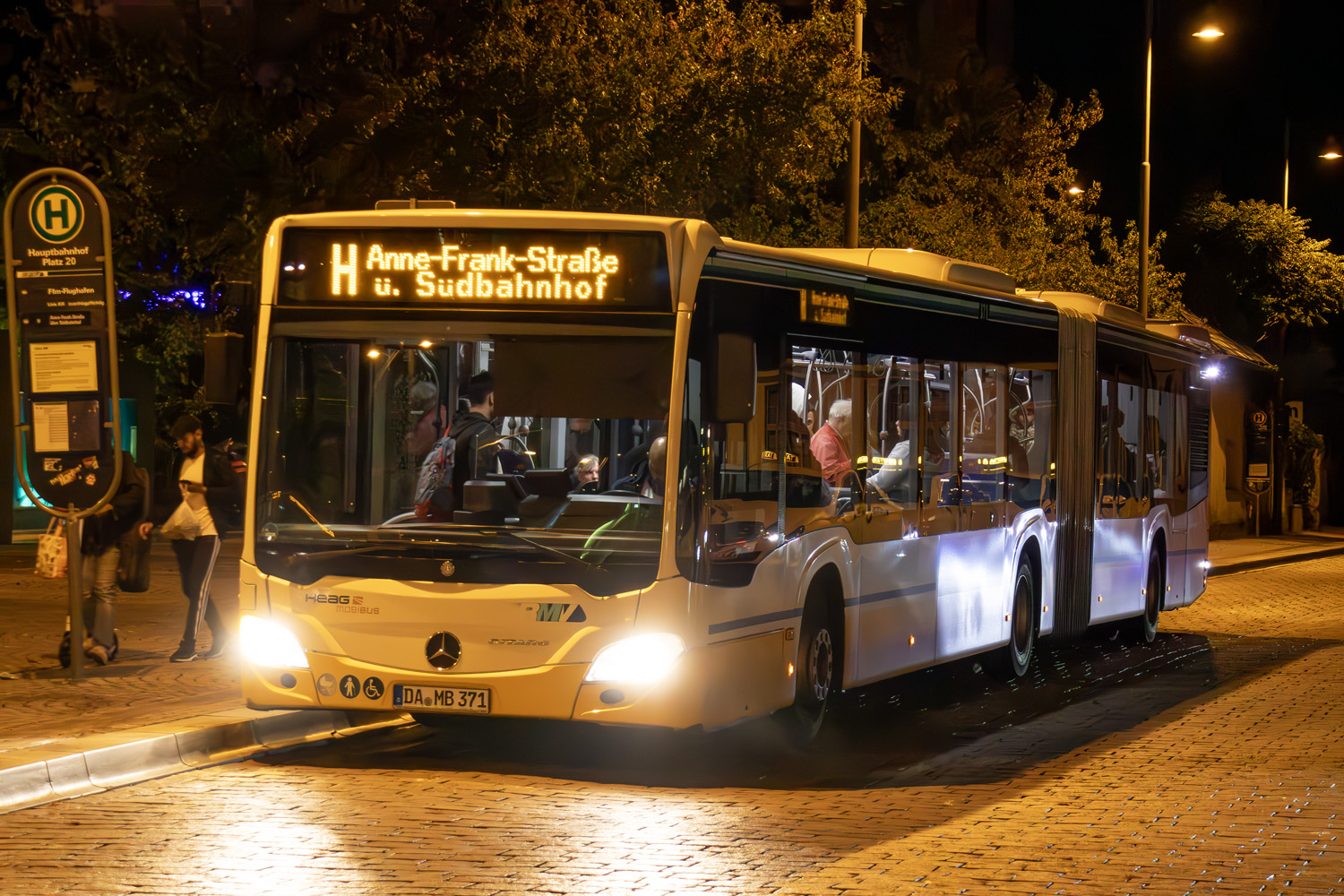 Гессен, Mercedes-Benz Citaro C2 G № 371