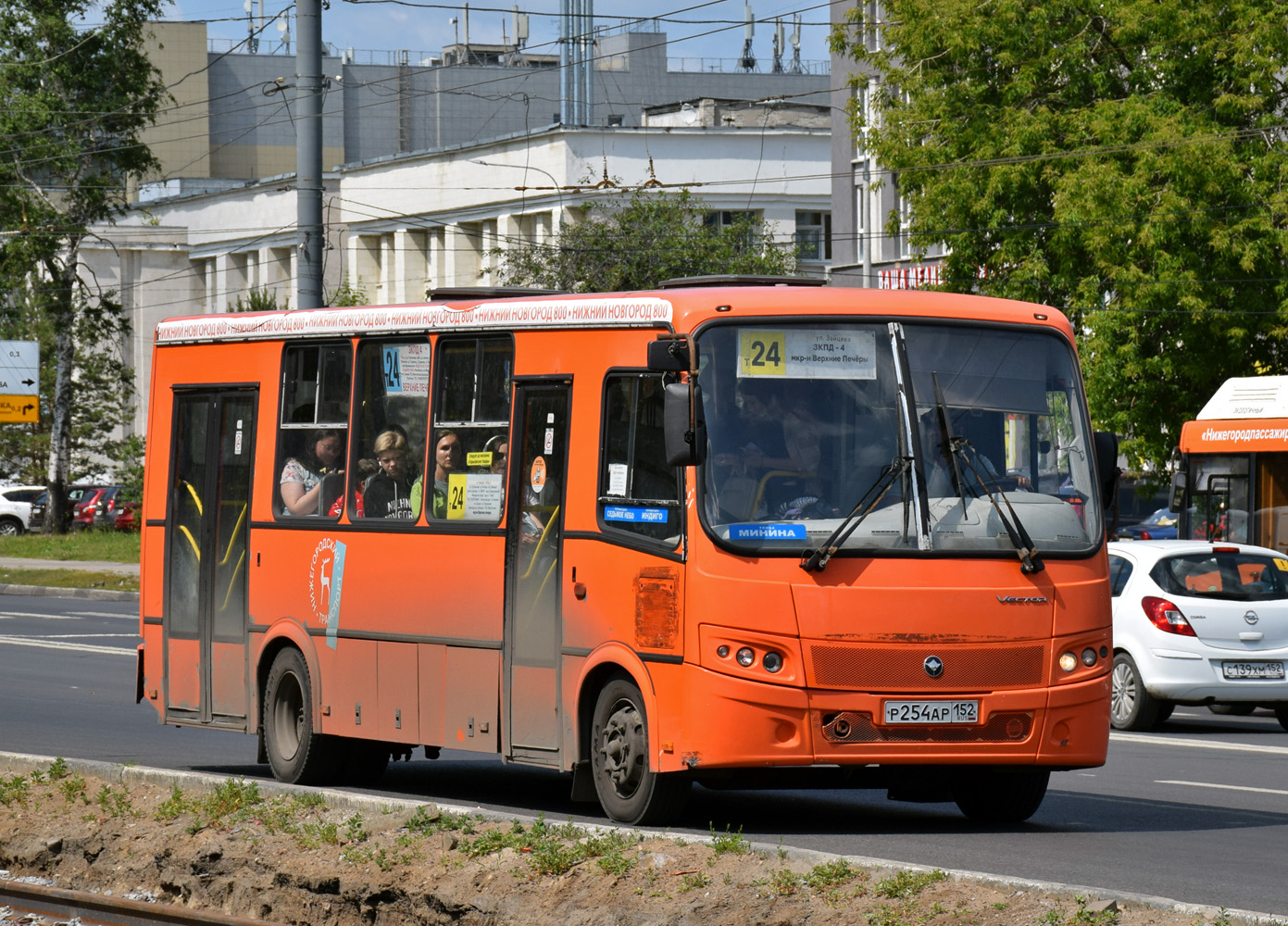 Нижегородская область, ПАЗ-320414-05 "Вектор" № Р 254 АР 152