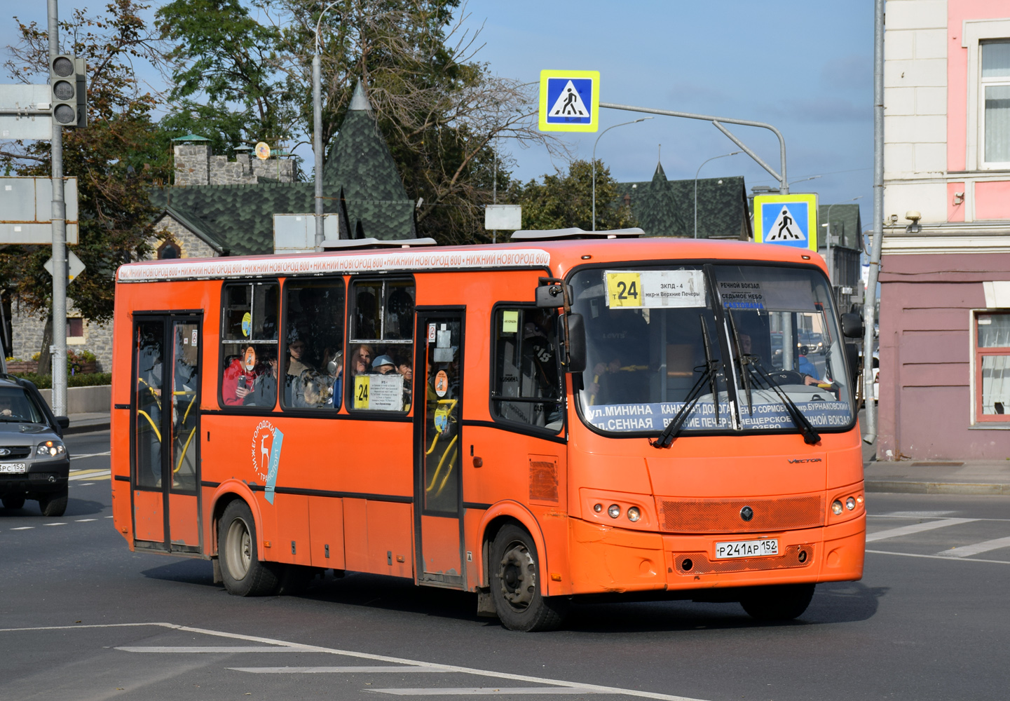 Нижегородская область, ПАЗ-320414-05 "Вектор" № Р 241 АР 152