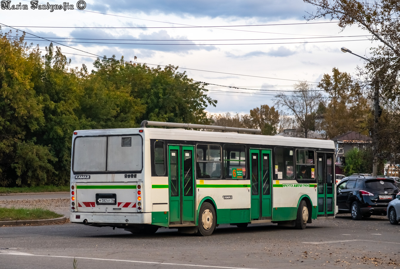 Иркутская область, ЛиАЗ-5256.40 № 154