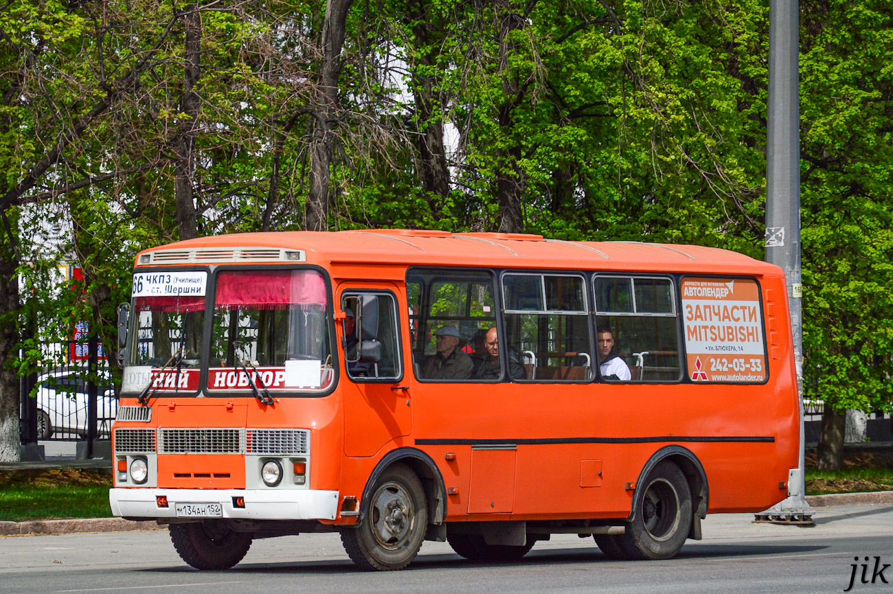 Челябинская область, ПАЗ-32054 № М 134 АН 152