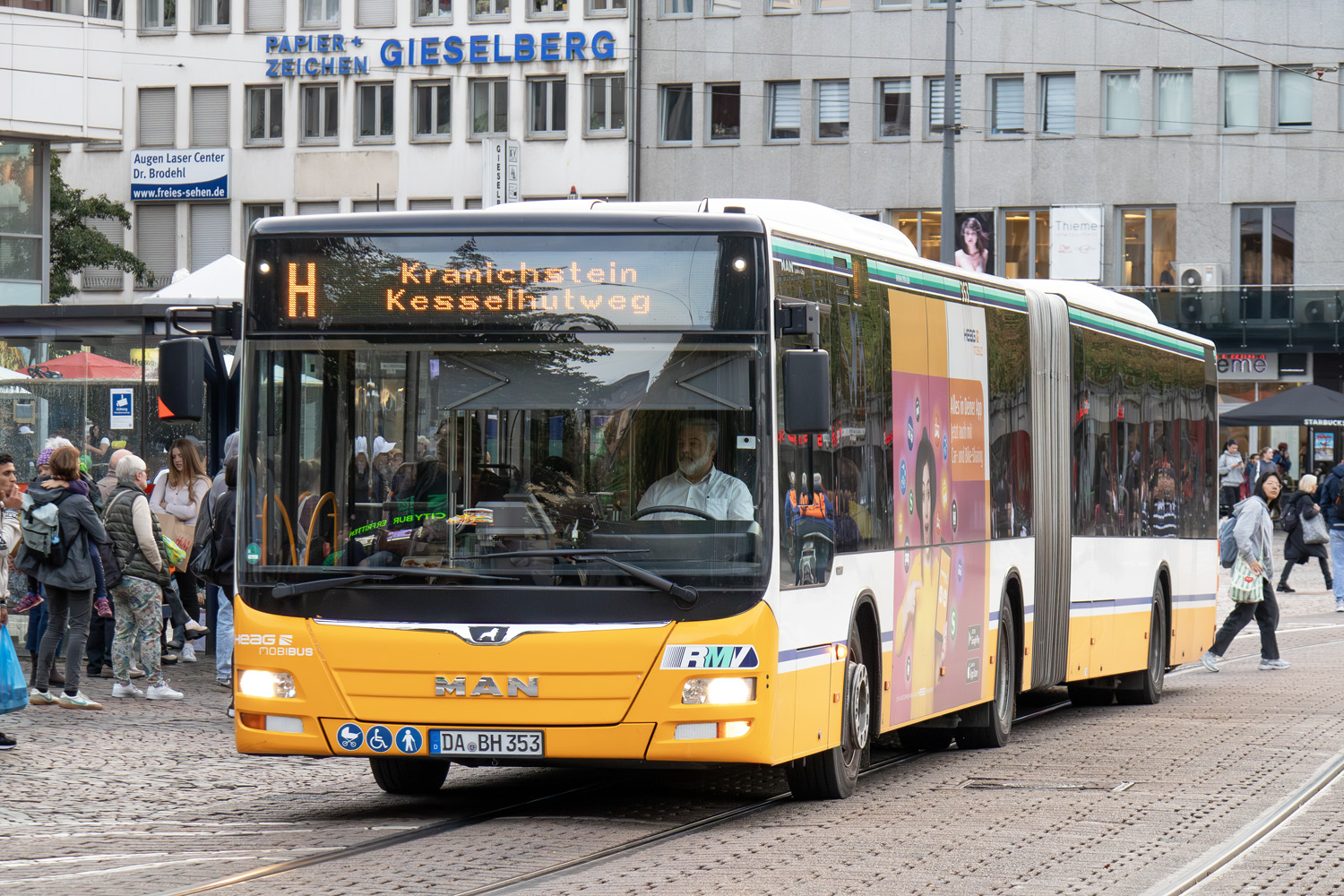 Hessen, MAN A23 Lion's City G NG323 sz.: 353