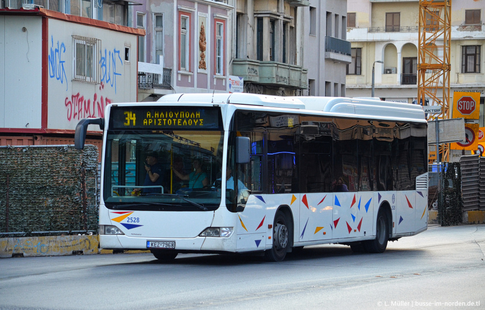 Греция, Mercedes-Benz O530LE Citaro facelift LE № 2528