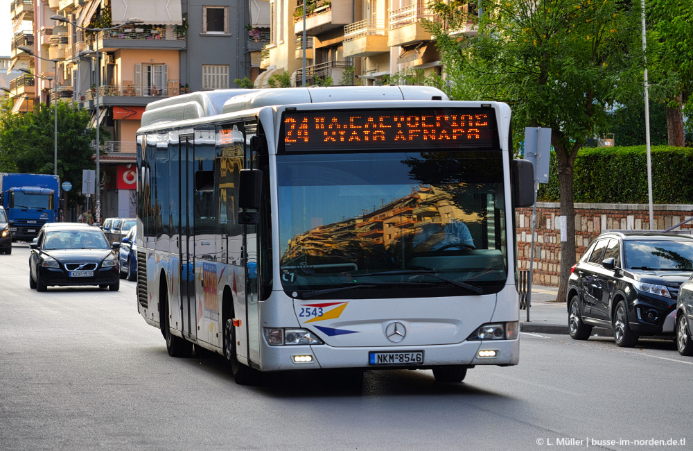 Греция, Mercedes-Benz O530LE Citaro facelift LE № 2543