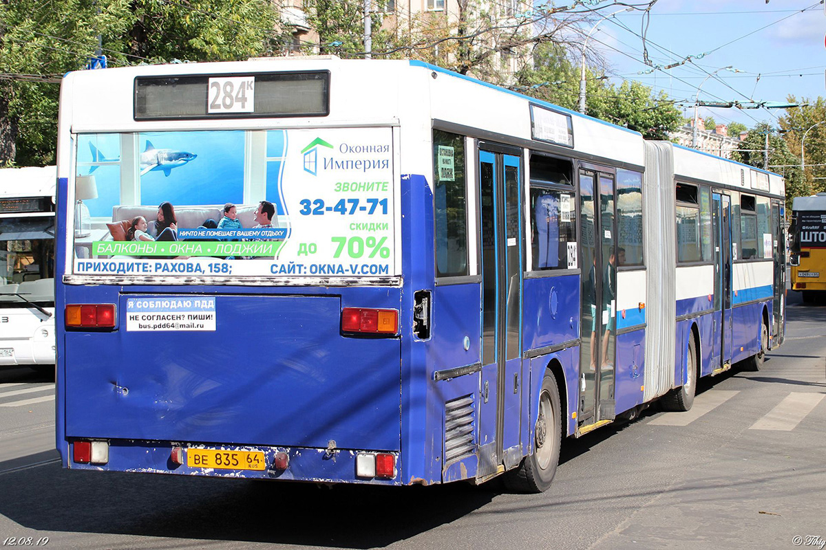 Saratov region, Mercedes-Benz O405G # ВЕ 835 64