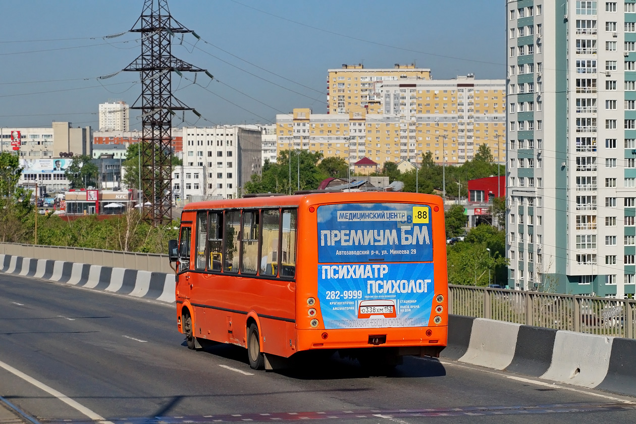 Нижегородская область, ПАЗ-320414-05 "Вектор" № О 338 ХМ 152