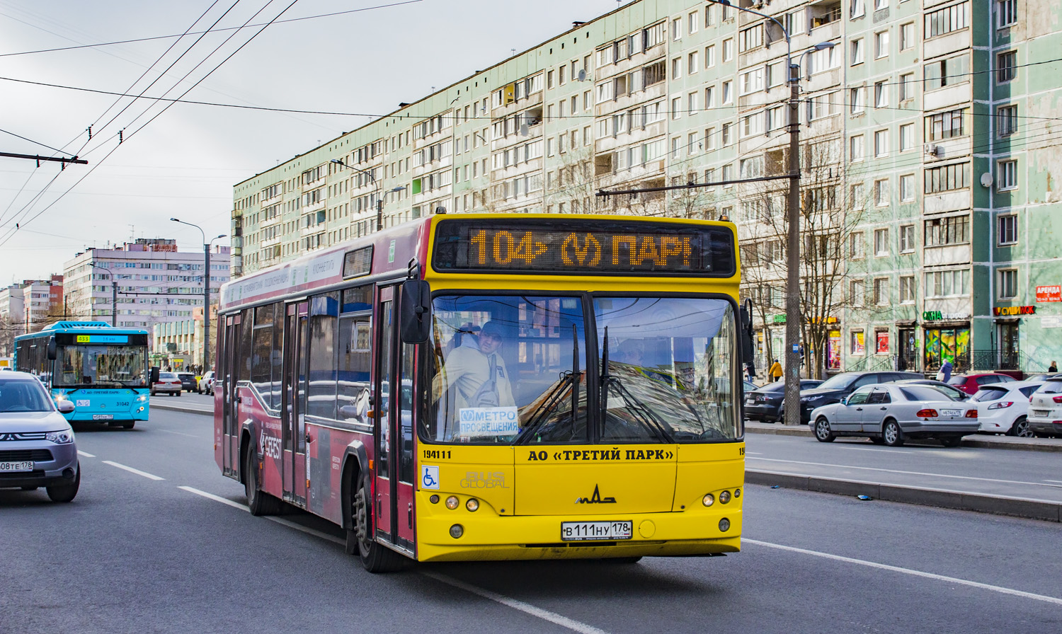 Санкт-Петербург, МАЗ-103.468 № В 111 НУ 178