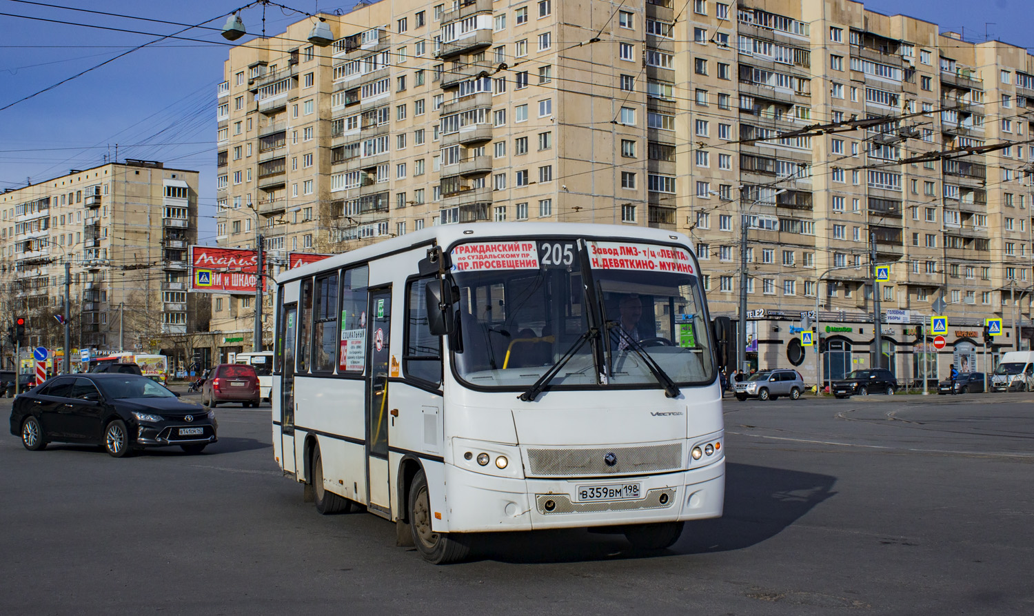 Ленинградская область, ПАЗ-320402-05 "Вектор" № В 359 ВМ 198