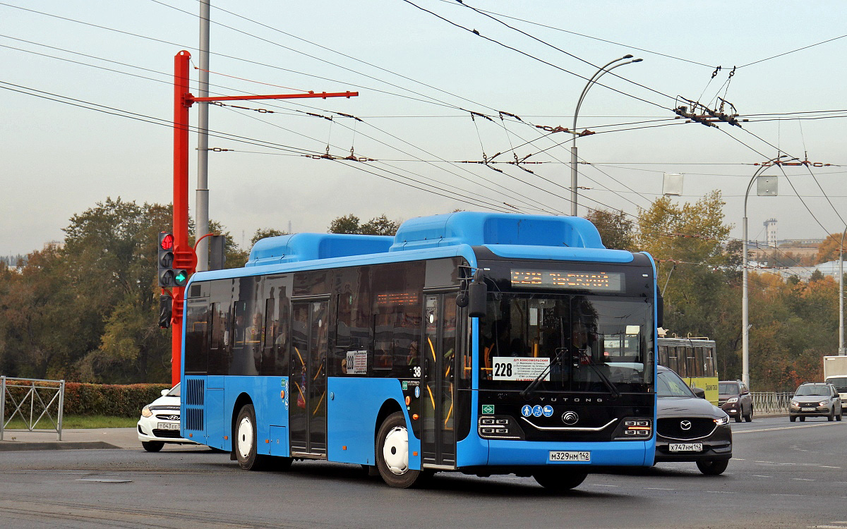 Kemerovo region - Kuzbass, Yutong ZK6116HG Nr. 38