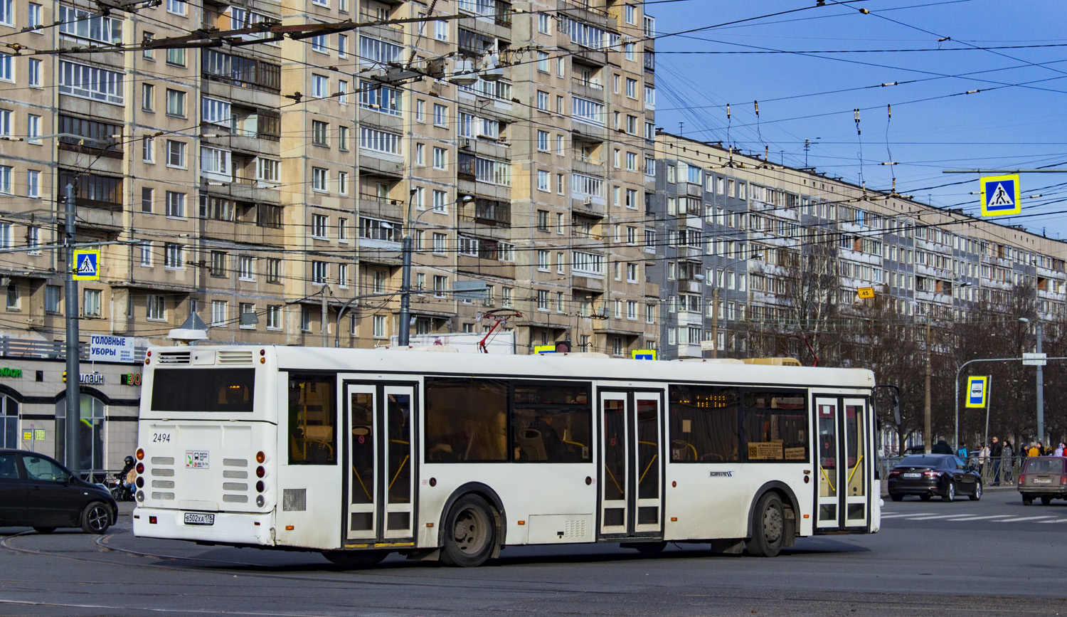 Санкт-Петербург, ЛиАЗ-5292.60 № 2494