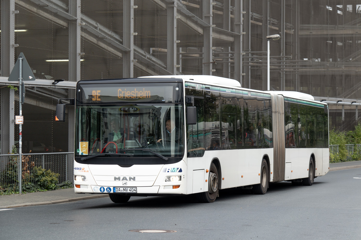 Гессен, MAN A23 Lion's City G NG323 № 404; Гессен — SEV · Straßenbahn Darmstadt · Schloss <> Griesheim · 04.09.2023 — 20.10.2023