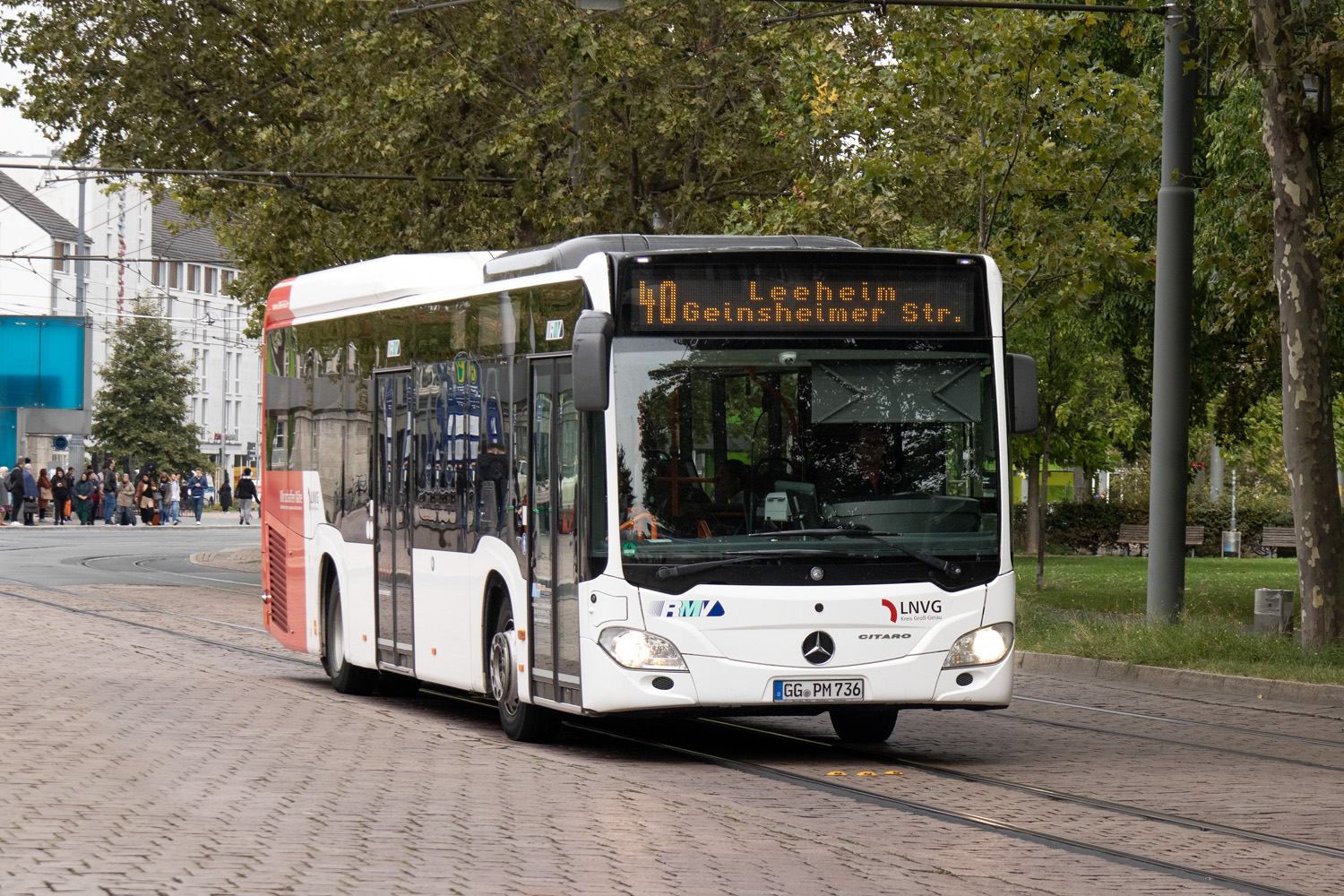 Гессен, Mercedes-Benz Citaro C2 LE № GG-PM 736