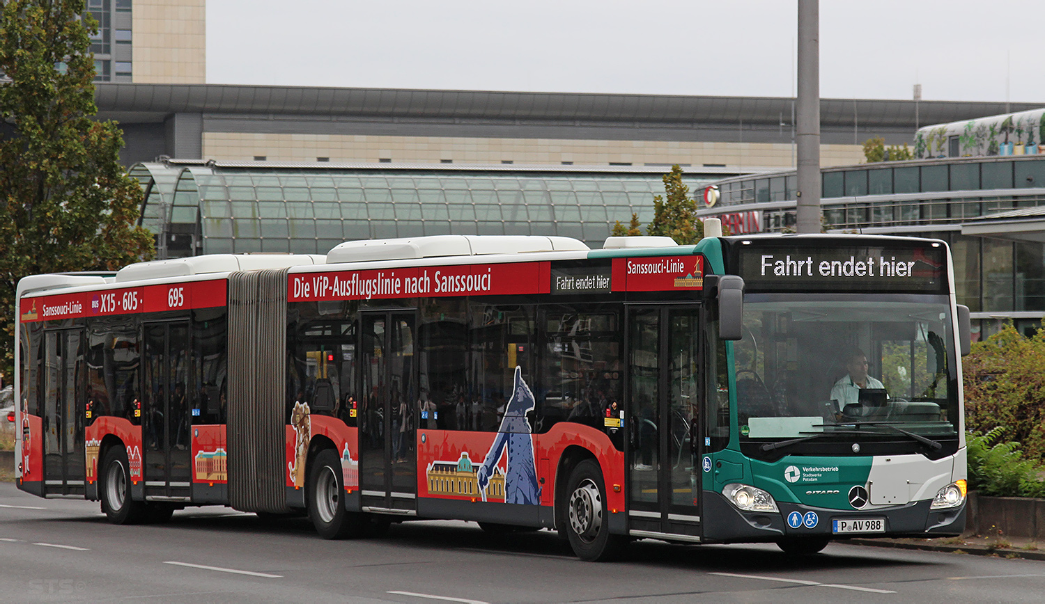 Бранденбург, Mercedes-Benz Citaro C2 G № 988