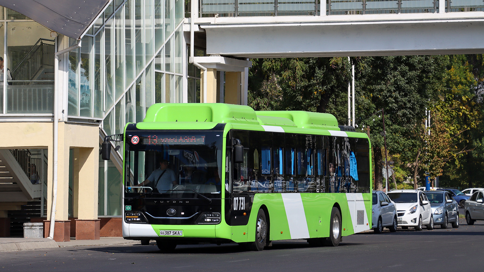 Узбекистан, Yutong ZK6126HG № 07731