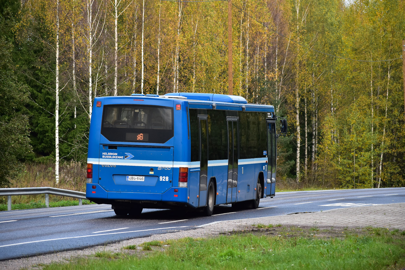 Финляндия, Volvo 8700LE № 928