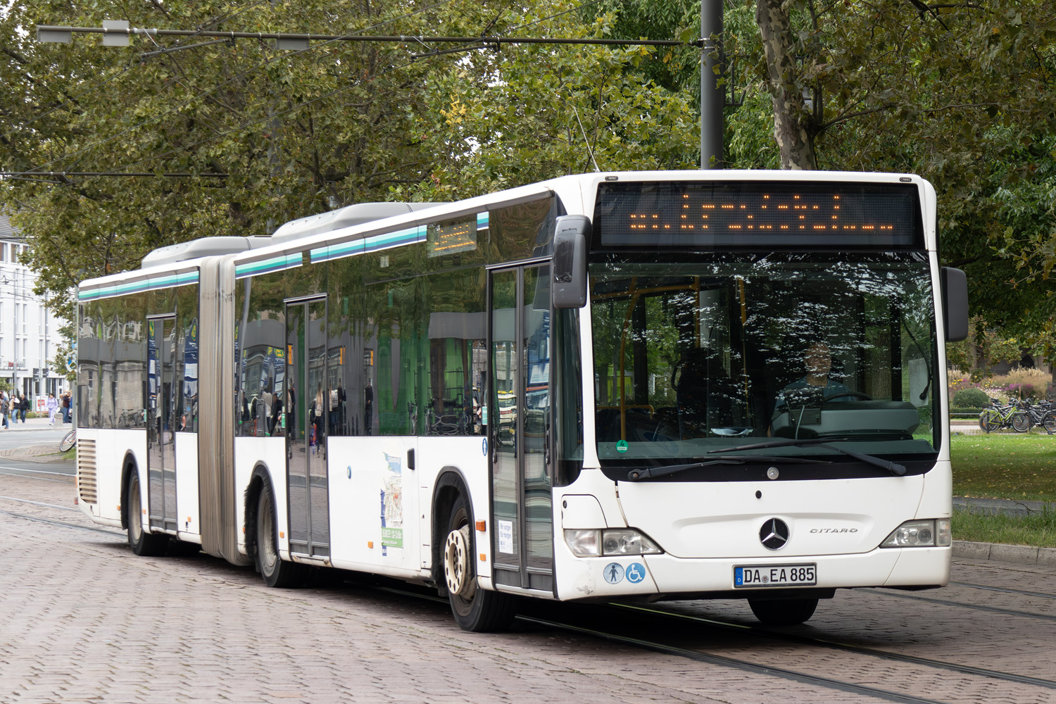 Гессен, Mercedes-Benz O530G Citaro facelift G № DA-EA 885