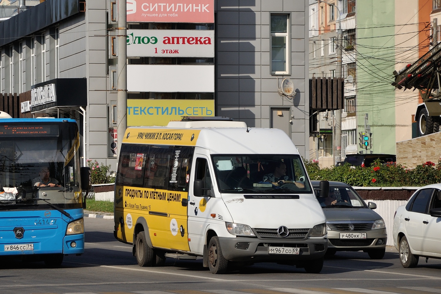 Тульская область, Луидор-2232DP (MB Sprinter Classic) № М 967 СО 69