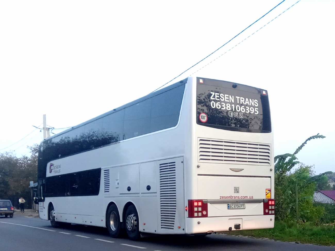 Львовская область, Van Hool TD927 Astromega № BC 8704 PT