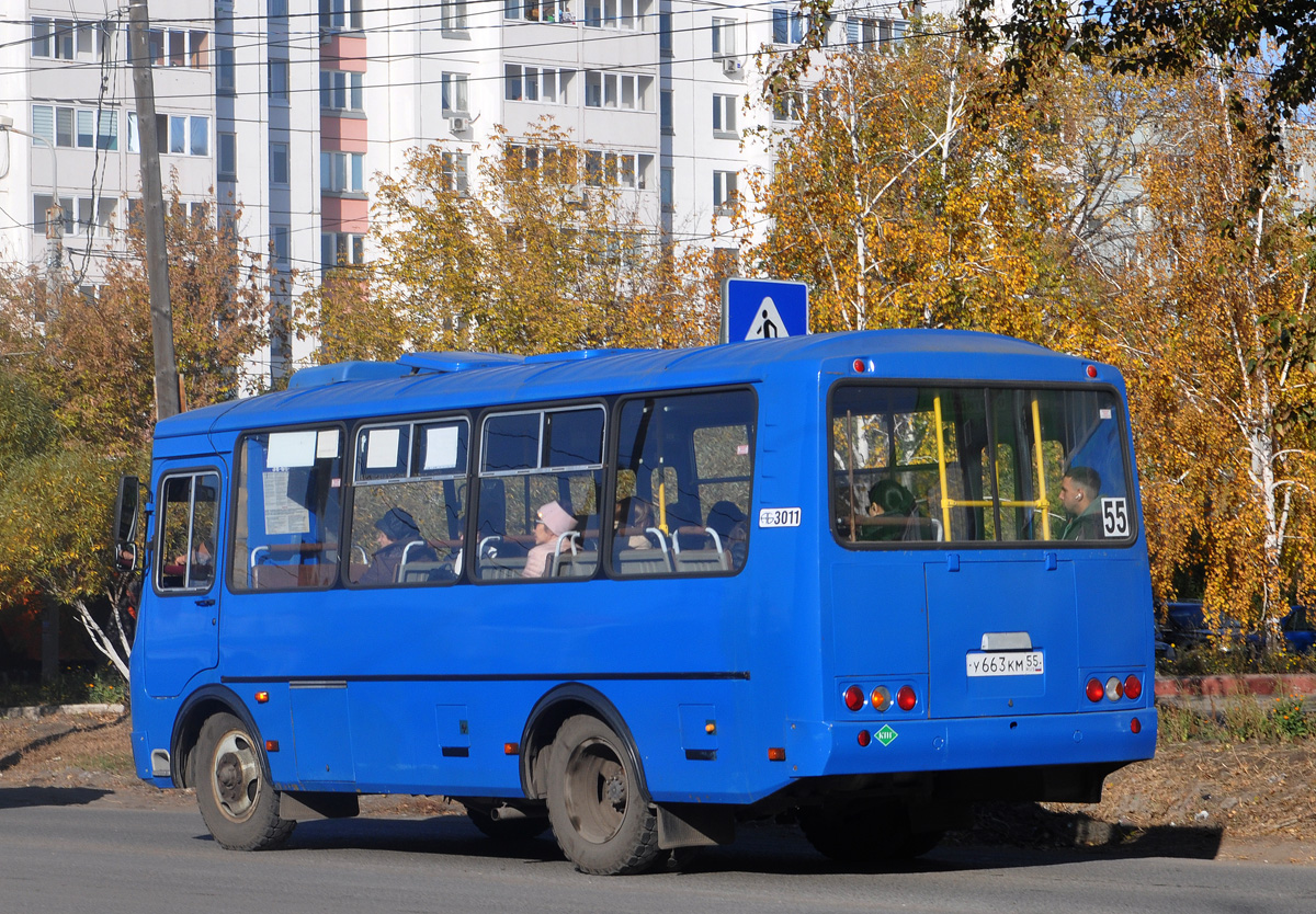 Омская вобласць, ПАЗ-320540-12 № 3011