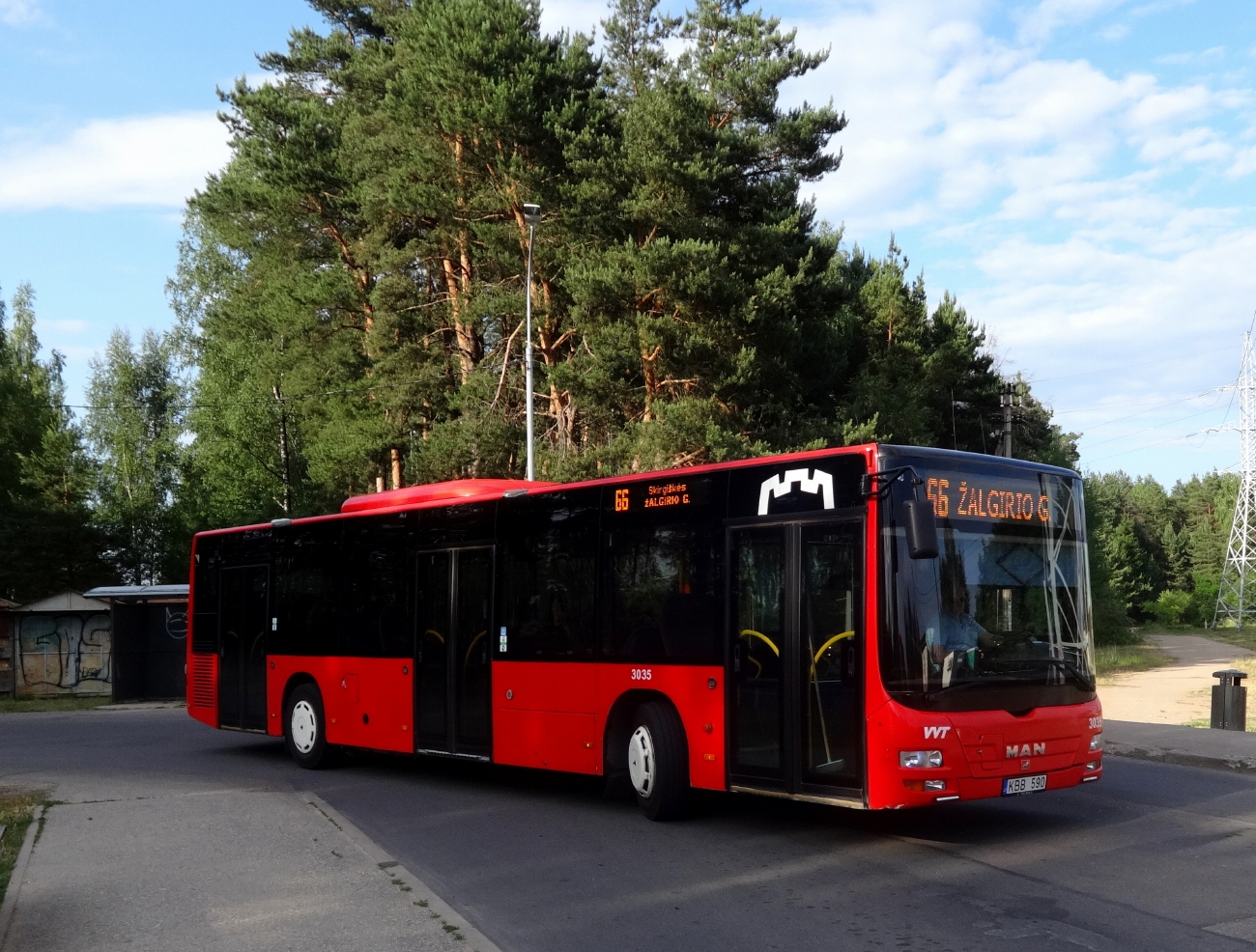 Літва, MAN A21 Lion's City NL273 № 3035