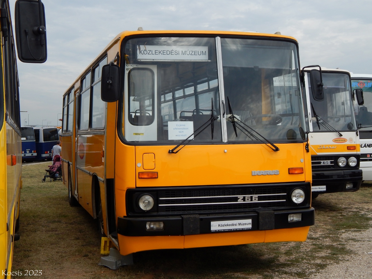 Венгрия, Ikarus 266.25 № BFK-091; Венгрия — V. Ikarus Találkozó, Aeropark (2023)