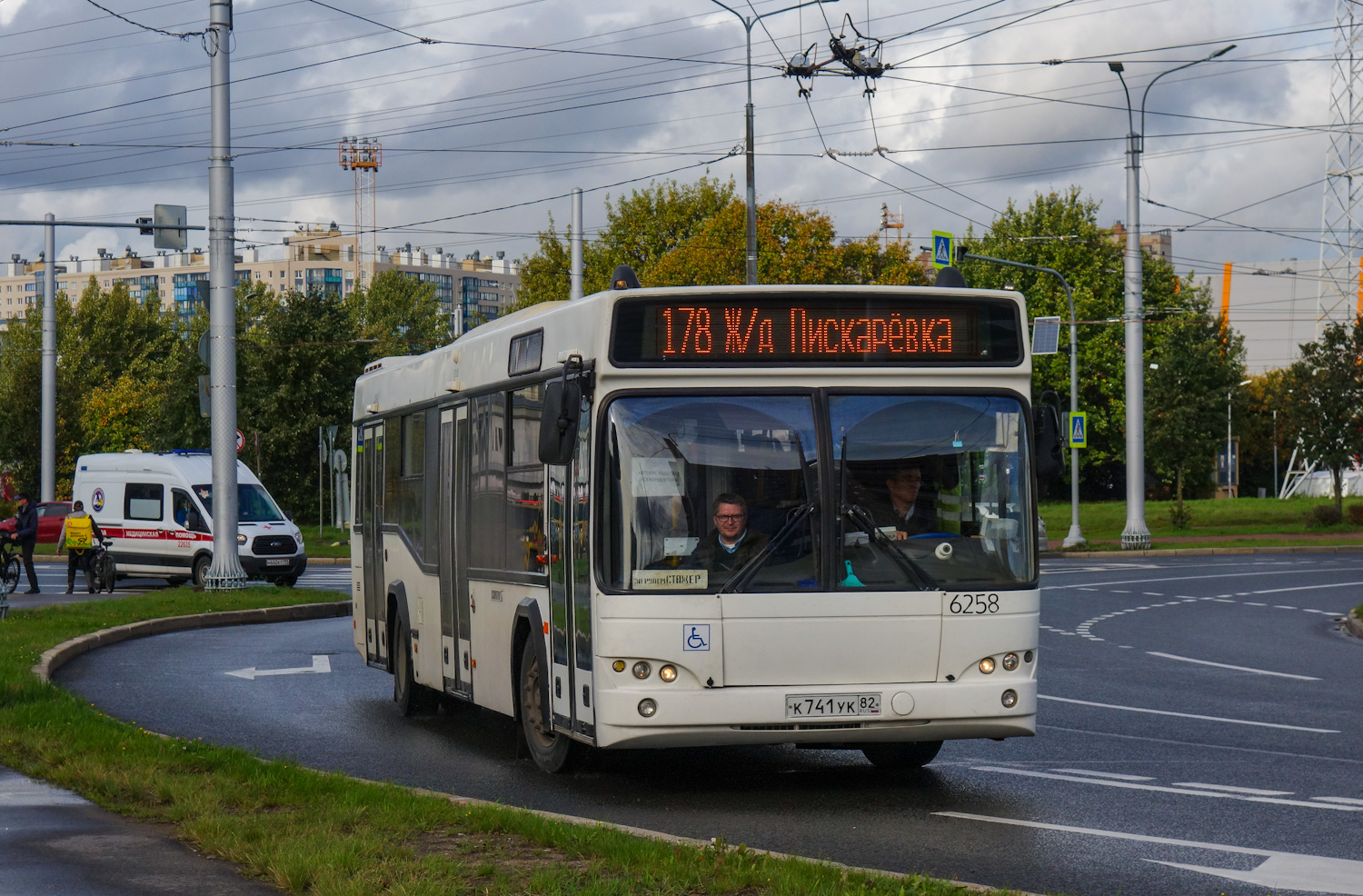 Санкт-Петербург, МАЗ-103.486 № 6258