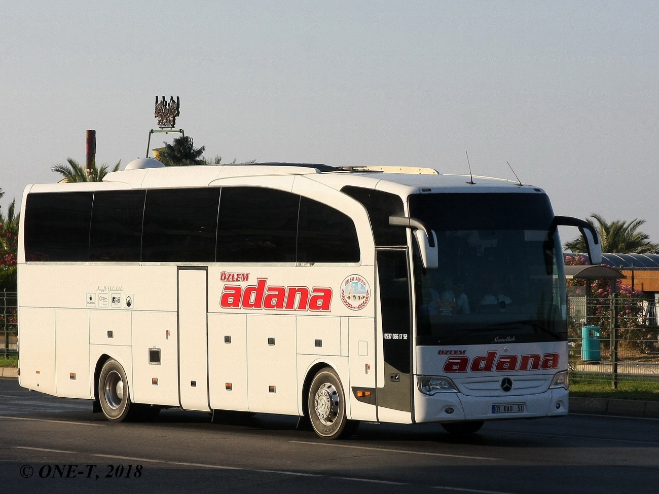 Турция, Mercedes-Benz Travego II 15SHD № 01 UAD 51