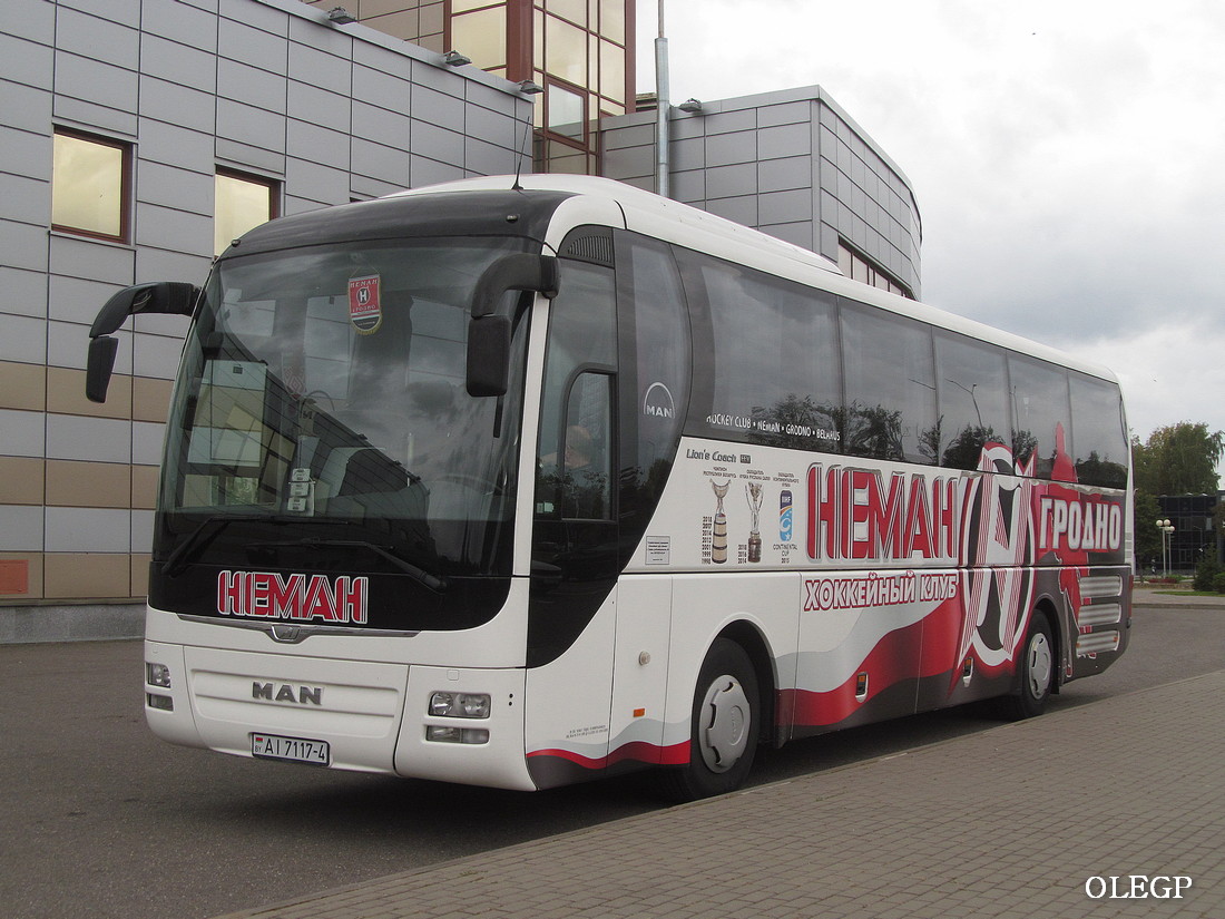 Гродненская область, MAN R07 Lion's Coach RHC444 № АІ 7117-4