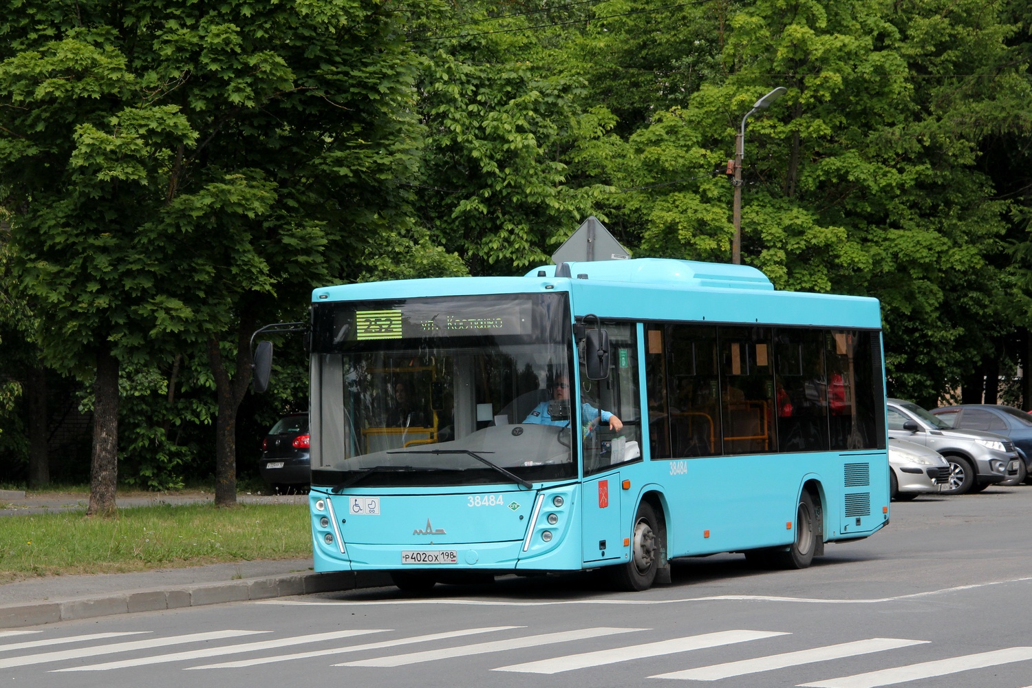 Санкт-Петербург, МАЗ-206.947 № 38484