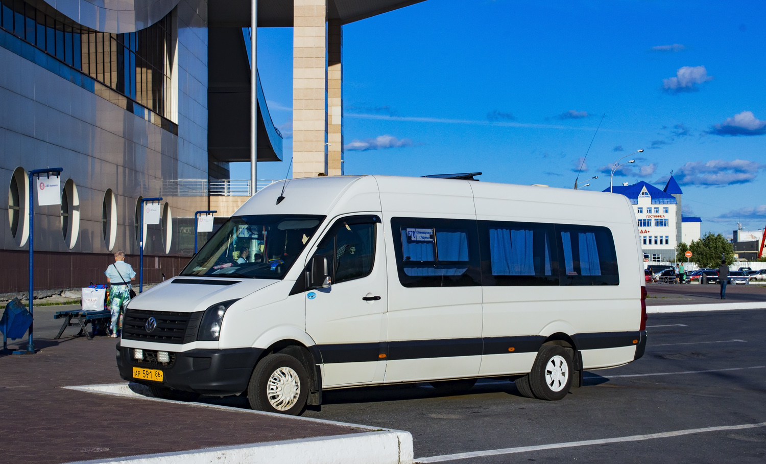 Ханты-Мансийский АО, Луидор-2237D3 (Volkswagen Crafter) № АР 591 86