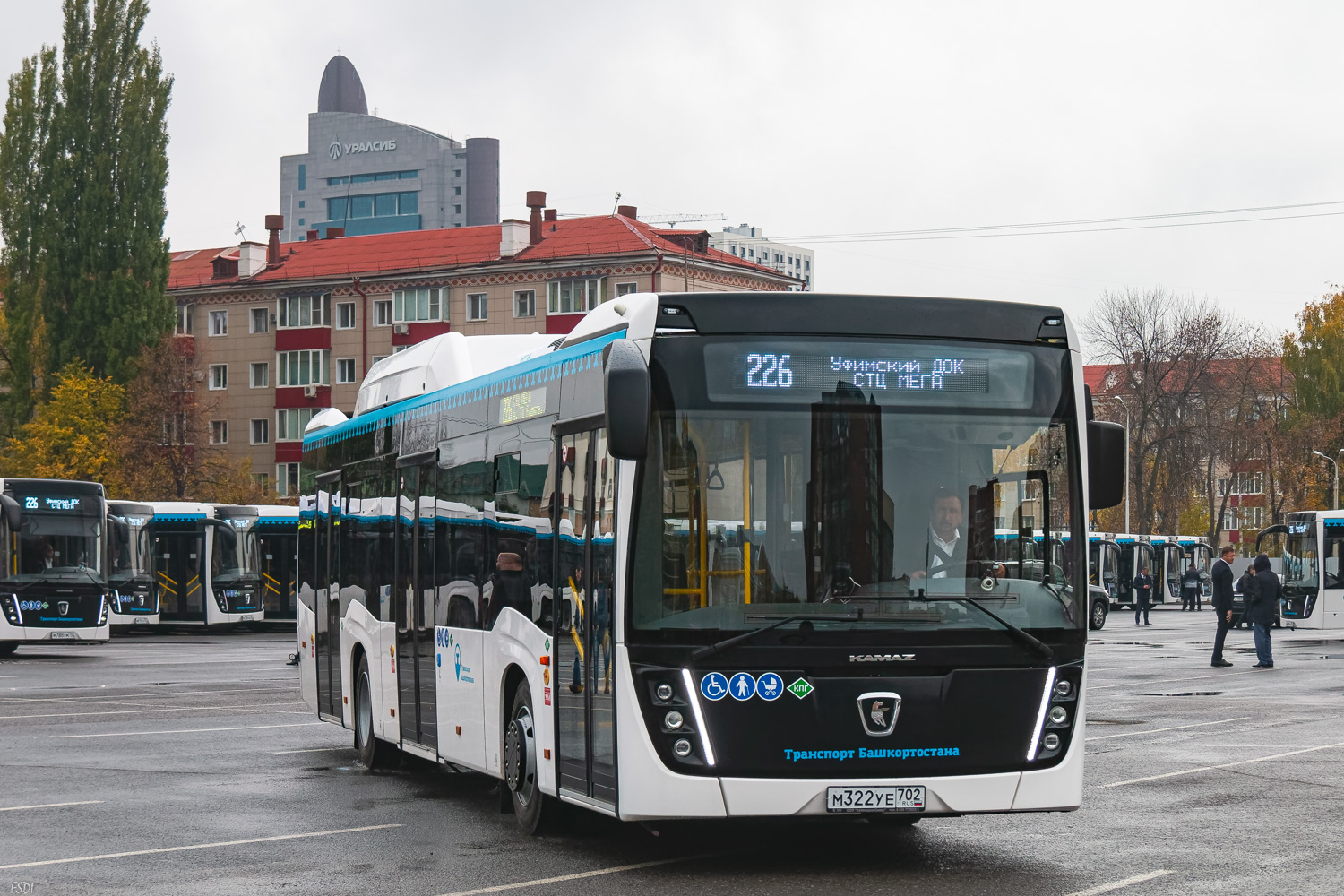 Bashkortostan, NefAZ-5299-40-57 (CNG) Nr. 0668; Bashkortostan — Presentation of new buses for Bashavtotrans