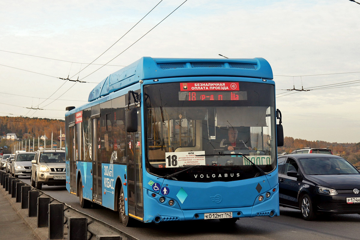 Кемеровская область - Кузбасс, Volgabus-5270.G2 (CNG) № К 012 МТ 142